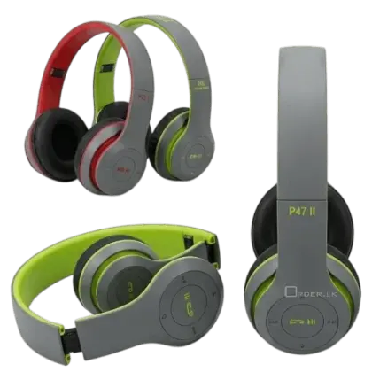 P47 Bluetooth Headphones Cat Ears | Rs.749ට ෆෝන් එකත් Charge වෙන හෙඩ්ෆෝන් | Hands-Free | 6 Months Warranty | Order.lk
